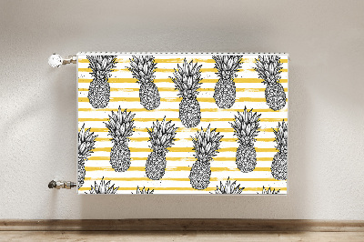 Cache radiateur déco Ananas