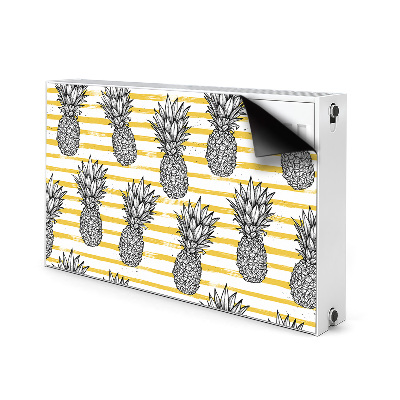 Cache radiateur déco Ananas