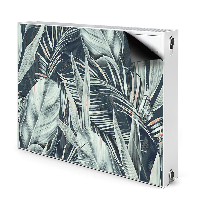 Tapis magnétique pour radiateur Feuilles exotiques