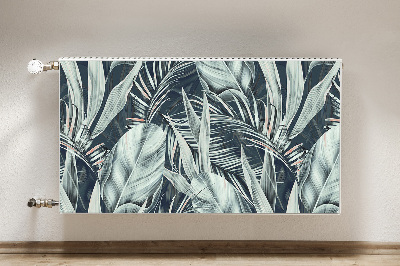 Tapis magnétique pour radiateur Feuilles exotiques