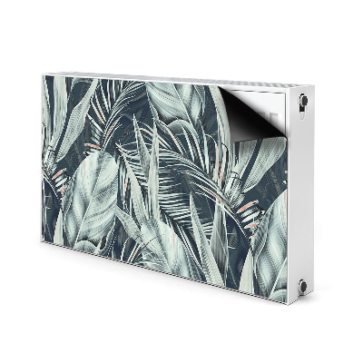 Tapis magnétique pour radiateur Feuilles exotiques