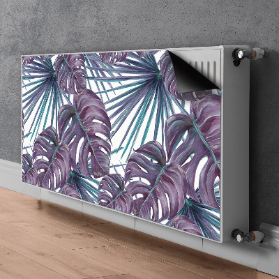 Aimant décoratif pour radiateur Feuilles de monstère