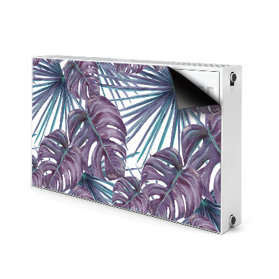 Aimant décoratif pour radiateur Feuilles de monstère