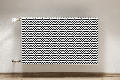 Tapis magnétique pour radiateur Le noir