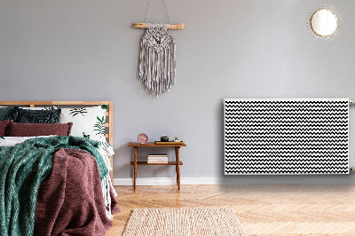 Tapis magnétique pour radiateur Le noir