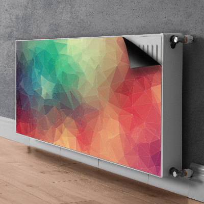 Couvercle magnétique du radiateur Motif 3d coloré