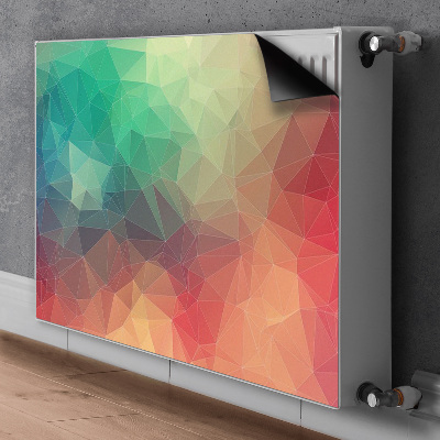 Couvercle magnétique du radiateur Motif 3d coloré