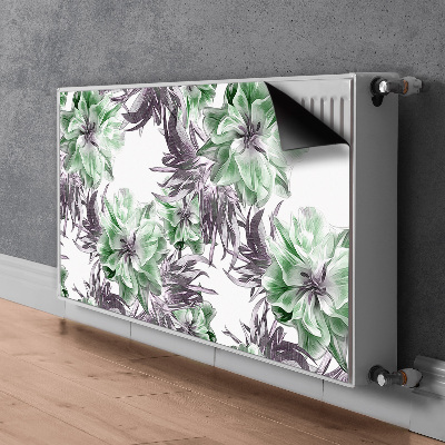 Aimant décoratif pour radiateur Fleurs magiques