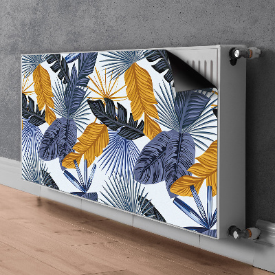 Aimant décoratif pour radiateur Feuilles de palmier