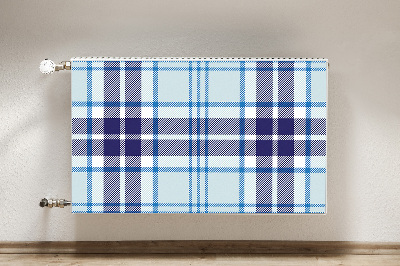 Cache radiateur déco Tartan