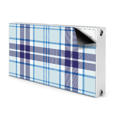 Cache radiateur déco Tartan