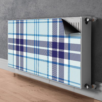 Cache radiateur déco Tartan