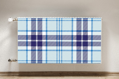 Cache radiateur déco Tartan