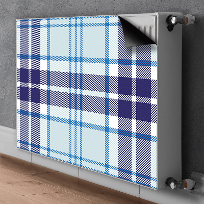 Cache radiateur déco Tartan