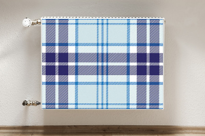 Cache radiateur déco Tartan