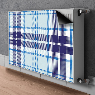 Cache radiateur déco Tartan