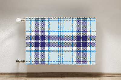 Cache radiateur déco Tartan