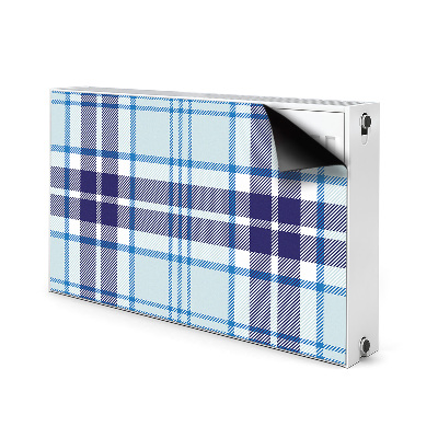 Cache radiateur déco Tartan