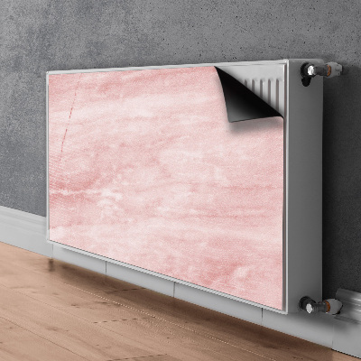 Cache radiateur déco Texture rose