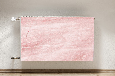 Cache radiateur déco Texture rose