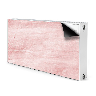 Cache radiateur déco Texture rose