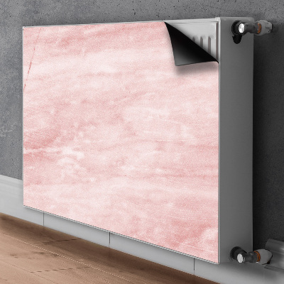 Cache radiateur déco Texture rose