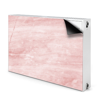 Cache radiateur déco Texture rose