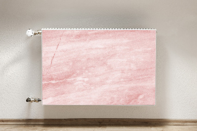 Cache radiateur déco Texture rose