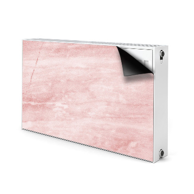 Cache radiateur déco Texture rose