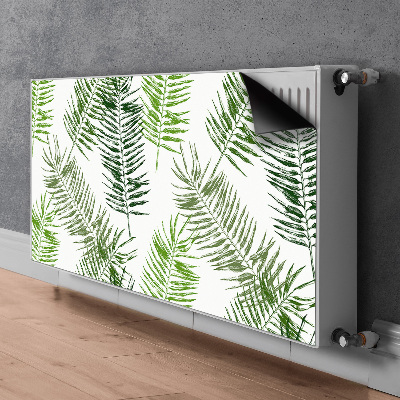 Aimant décoratif pour radiateur Feuilles de palmier