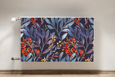 Tapis de radiateur décoratif Image des fleurs