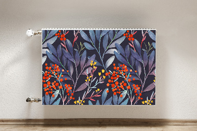 Tapis de radiateur décoratif Image des fleurs