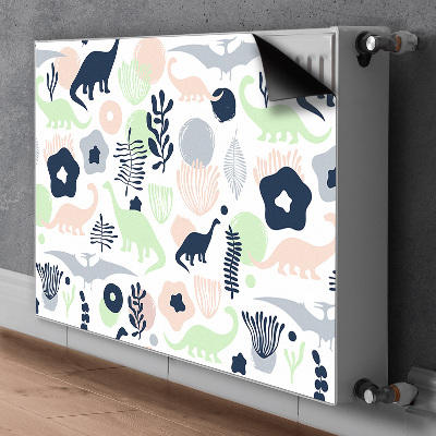 Tapis magnétique pour radiateur Dinosaures