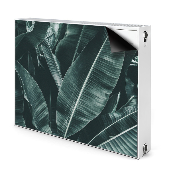 Tapis magnétique pour radiateur Feuilles exotiques