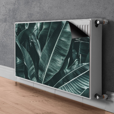 Tapis magnétique pour radiateur Feuilles exotiques