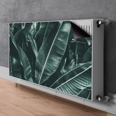 Tapis magnétique pour radiateur Feuilles exotiques