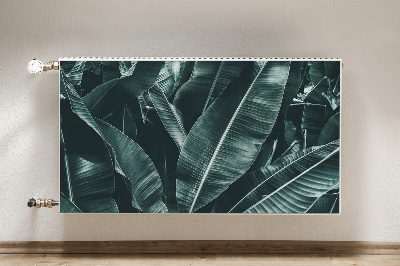 Tapis magnétique pour radiateur Feuilles exotiques