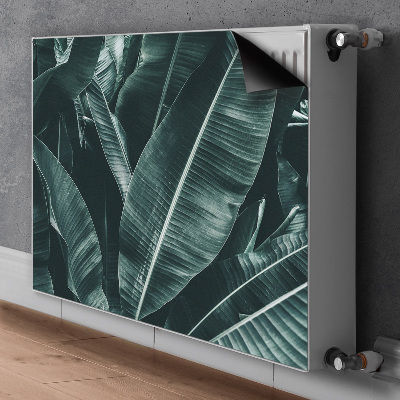 Tapis magnétique pour radiateur Feuilles exotiques