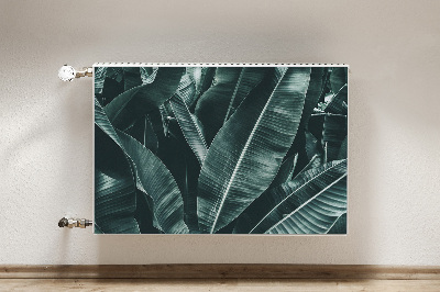 Tapis magnétique pour radiateur Feuilles exotiques