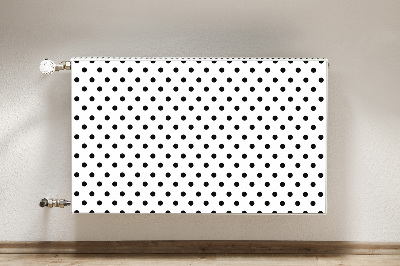 Un tapis avec un imprimé radiateur Points