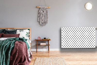 Un tapis avec un imprimé radiateur Points