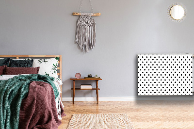 Un tapis avec un imprimé radiateur Points