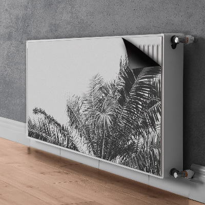 Tapis de radiateur décoratif Palme contre le ciel