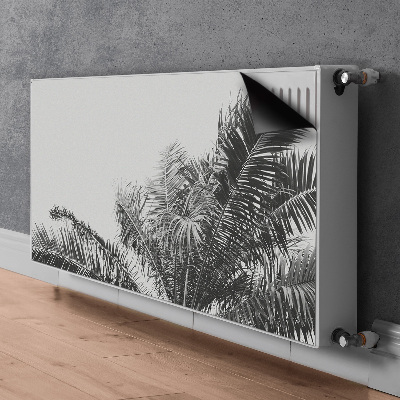 Tapis de radiateur décoratif Palme contre le ciel