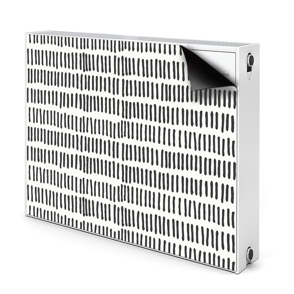 Cache radiateur déco Lignes abstraites