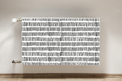 Cache radiateur déco Lignes abstraites