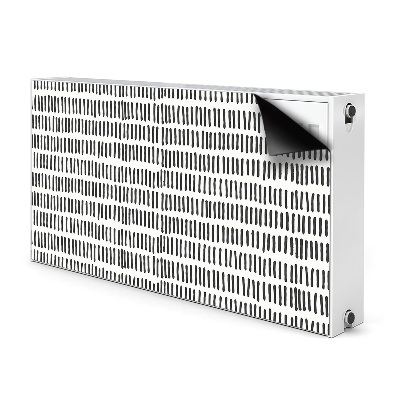 Cache radiateur déco Lignes abstraites