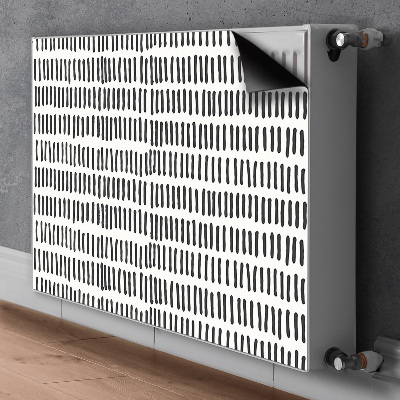 Cache radiateur déco Lignes abstraites