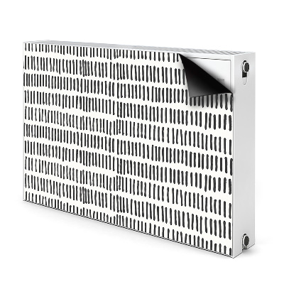 Cache radiateur déco Lignes abstraites