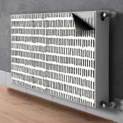 Cache radiateur déco Lignes abstraites